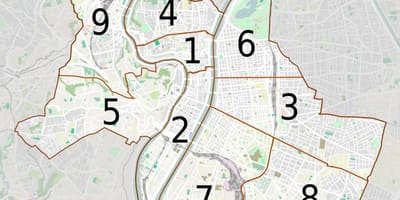 ਨਕਸ਼ਾ ਦੇ ਲਾਇਯਨ arrondissements